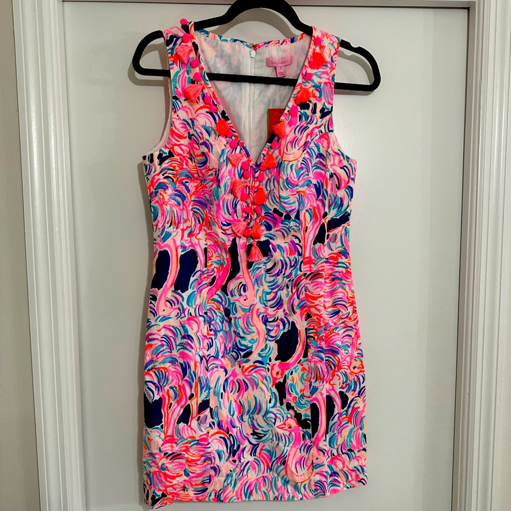 Lilly Pulitzer Pelican Pink Head in the Sand Dress NWT